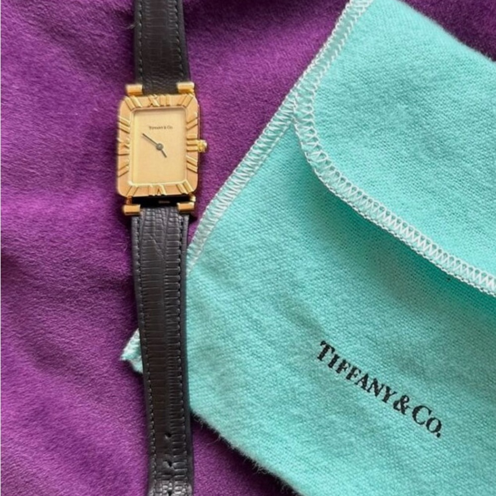 18k Tiffany and co. Atlas wrist watch - Picture 6 of 10